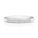 9ct White Gold Diamond Eternity Ring