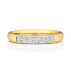 9ct Yellow Gold Diamond Eternity Ring
