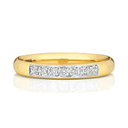 9ct Yellow Gold Diamond Eternity Ring