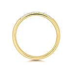 9ct Yellow Gold Diamond Eternity Ring