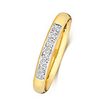 9ct Yellow Gold Diamond Eternity Ring