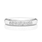 9ct White Gold Diamond Eternity Ring