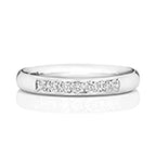 9ct White Gold Diamond Eternity Ring
