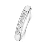 9ct White Gold Diamond Eternity Ring