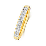 9ct Yellow Gold Diamond Eternity Ring