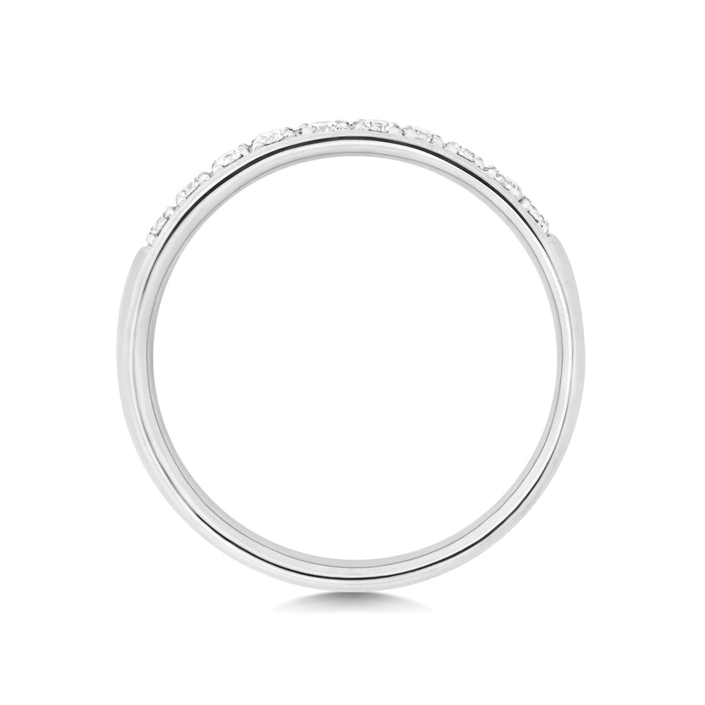 9ct White Gold Diamond Eternity Ring