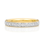 9ct Yellow Gold Diamond Eternity Ring