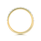 9ct Yellow Gold Diamond Eternity Ring