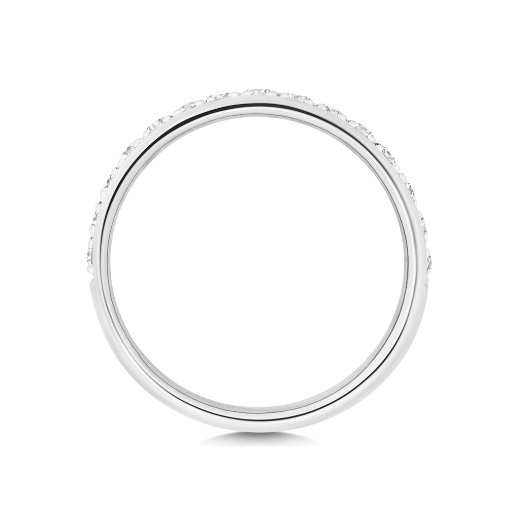 9ct White Gold Diamond Eternity Ring