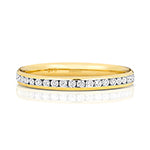 9ct Yellow Gold Diamond Eternity Ring