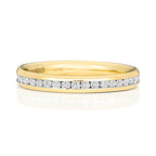 9ct Yellow Gold Diamond Eternity Ring