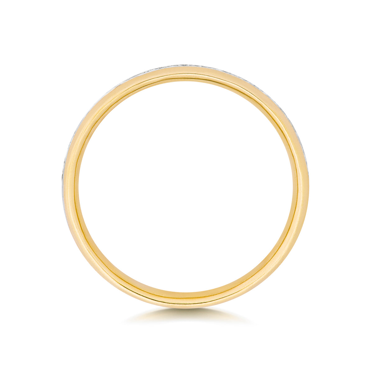 9ct Yellow Gold Diamond Eternity Ring