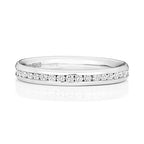 9ct White Gold Diamond Eternity Ring