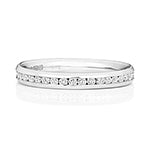 9ct White Gold Diamond Eternity Ring