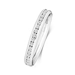 9ct White Gold Diamond Eternity Ring