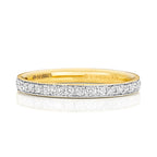 9ct Yellow Gold Diamond Eternity Ring