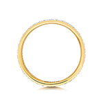 9ct Yellow Gold Diamond Eternity Ring