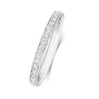 9ct White Gold Diamond Eternity Ring