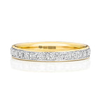 9ct Yellow Gold Diamond Eternity Ring