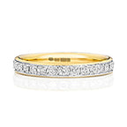 9ct Yellow Gold Diamond Eternity Ring