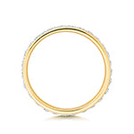9ct Yellow Gold Diamond Eternity Ring