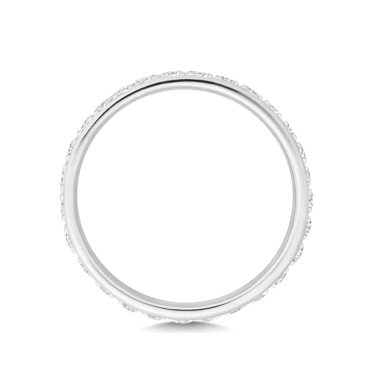 9ct White Gold Diamond Eternity Ring