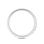 9ct White Gold Diamond Eternity Ring
