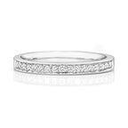 9ct White Gold Diamond Eternity Ring 0.17 CT