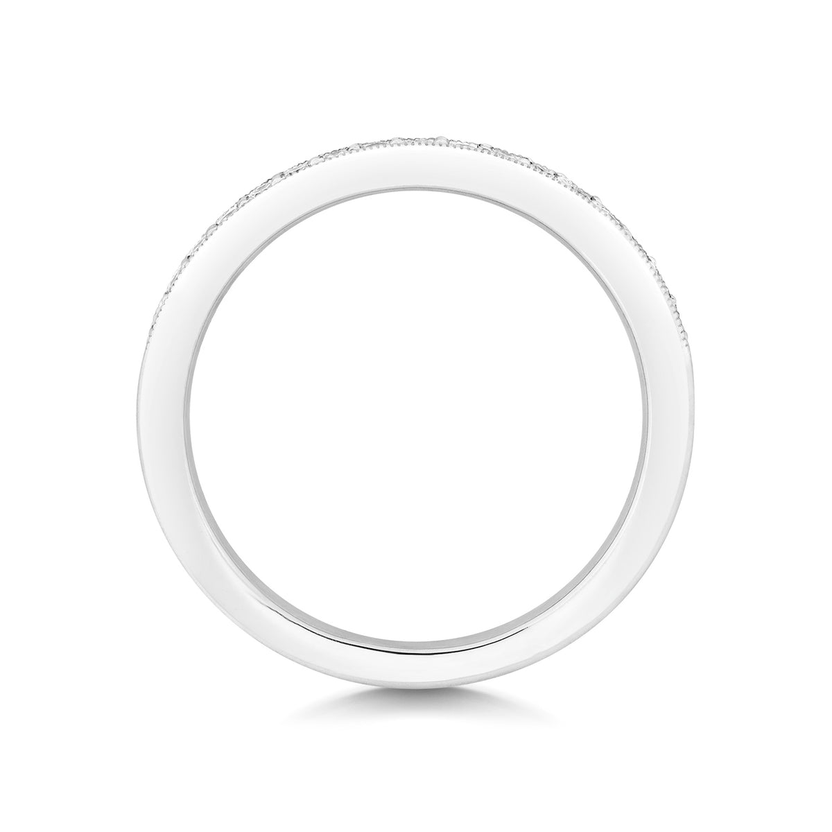 9ct White Gold Diamond Eternity Ring 0.17 CT