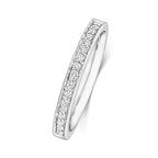 9ct White Gold Diamond Eternity Ring 0.17 CT