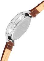 Ben Sherman Mens Portobello Watch with White Dial and Brown Leather Strap WB055T