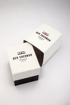 Ben Sherman Mens Watch with Grey Dial and Black Leather Strap WBS104B