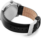 Ben Sherman Mens Watch with Grey Dial and Black Leather Strap WBS112B