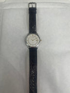 Rotary Men's Watch with White Dial and Brown Leather Strap GS08000/02