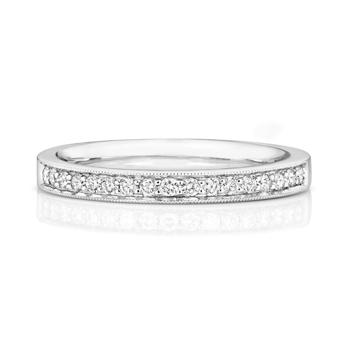 Platinum Diamond Eternity Ring Size  0.17CT