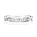 Platinum Diamond Eternity Ring Size  0.17CT