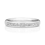 Platinum Diamond Eternity Ring Size  0.45CT