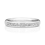Platinum Diamond Eternity Ring Size  0.45CT