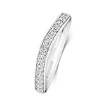 Platinum Diamond Band Ring 0.34CT