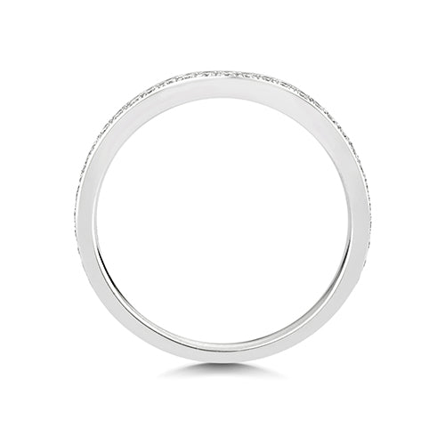 Platinum Diamond Wedding Band