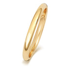 Band Priodas Llys Aur Melyn 18ct 2mm WQ161L