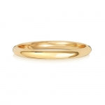 Band Priodas Llys Aur Melyn 18ct 2mm WQ161L