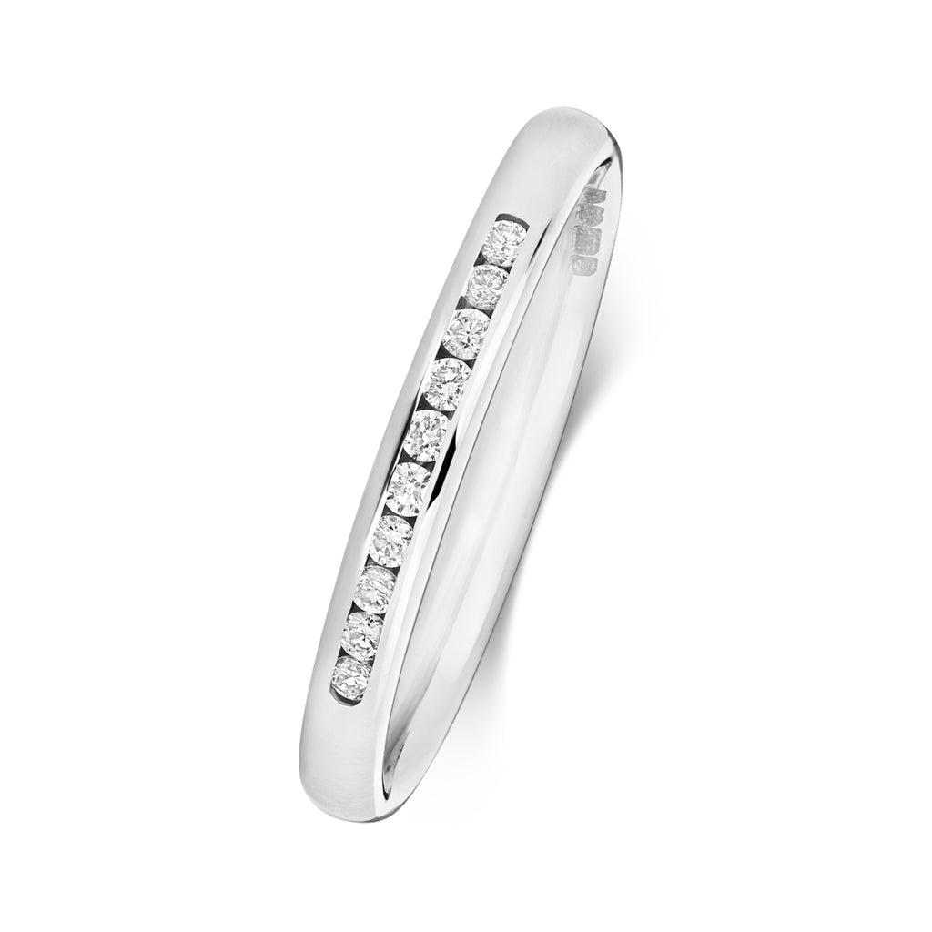 18ct White Gold Diamond Eternity Ring