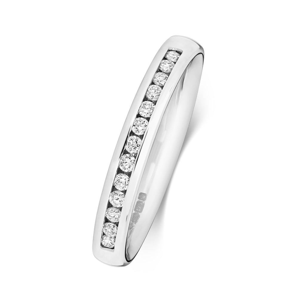 18ct White Gold Diamond Eternity Ring