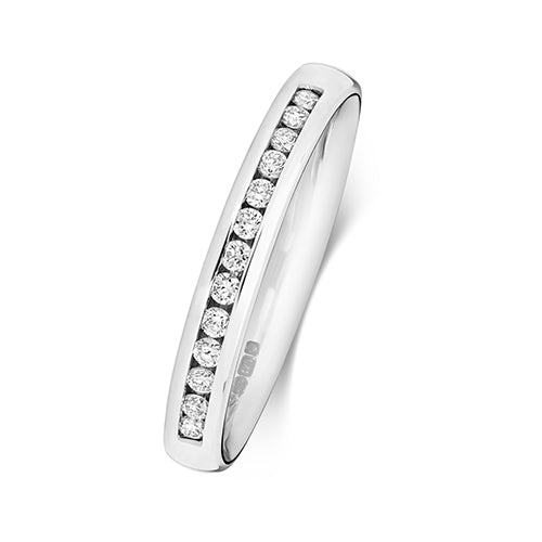 18ct White Gold Diamond Eternity Ring