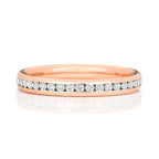18ct Rose Gold Diamond Eternity Ring
