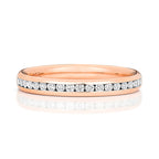 18ct Rose Gold Diamond Eternity Ring