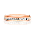18ct Rose Gold Diamond Eternity Ring