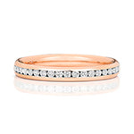18ct Rose Gold Diamond Eternity Ring