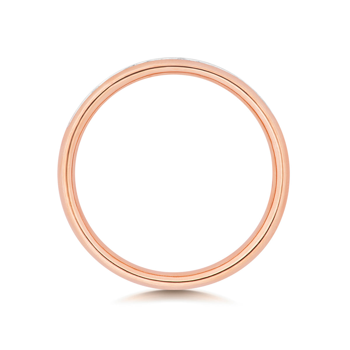 18ct Rose Gold Diamond Eternity Ring